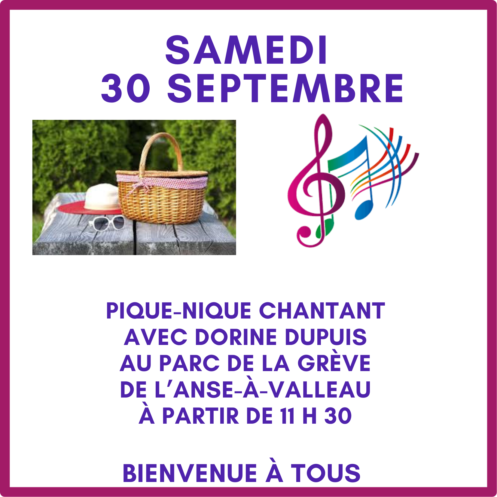 PIQUE NIQUE chantant f8a77