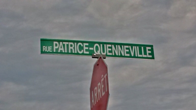 La rue Patrice-Quenneville maintenant identifiée