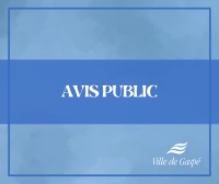Relocalisation des services de la Ville de Gaspé pendant les rénovations à l'hôtel de ville