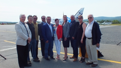 La Ville de Gaspé se réjouit des annonces gouvernementales  en matière de transport aérien