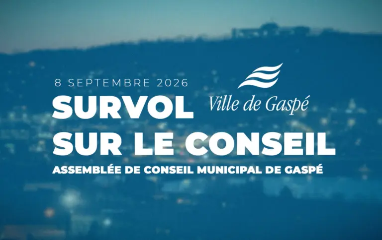 Survol sur le conseil – 8 septembre 2026